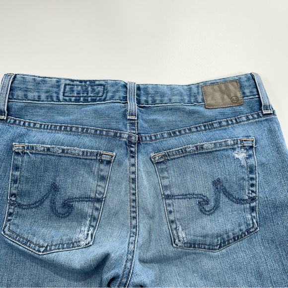 AG Adriano Goldschmied Anthropologie Distressed Jeans Women 28R - Picture 8 of 12